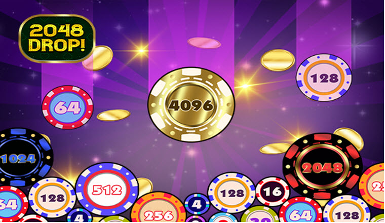 2048 drop screenshot