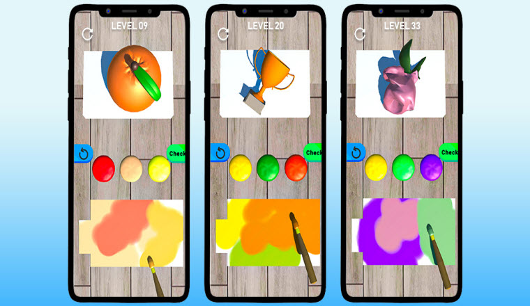 coloring match screenshot