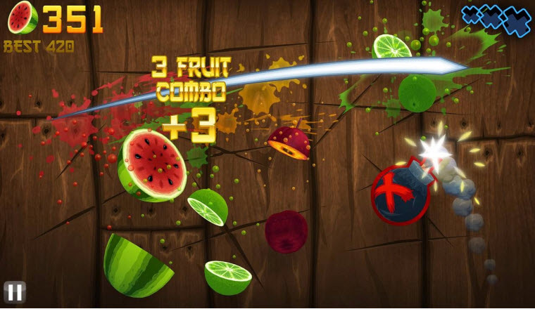 fruit ninja screenshot
