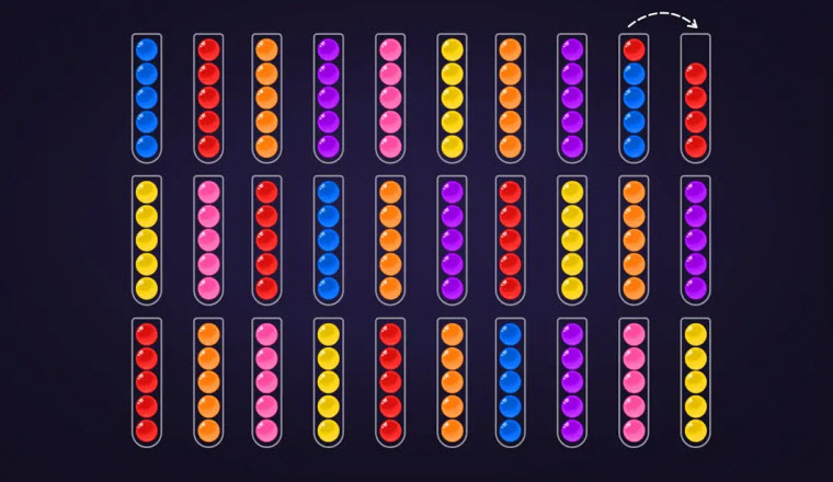 sort bubbles screenshot