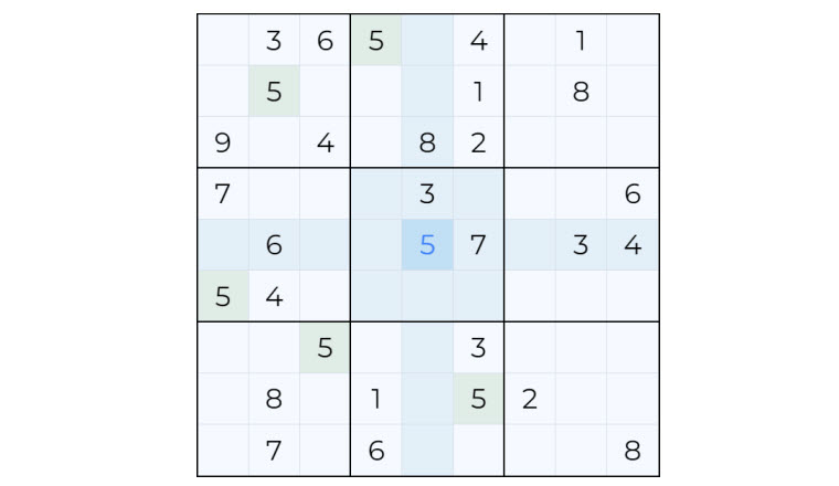 sudoku online screenshot